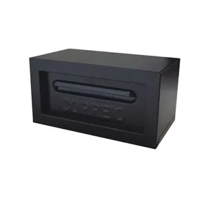 Caixa de Correio de Embutir Popular para Cartas e Revistas Preta 15x28x14cm Metalmig Caixa de Correio de Embutir Popular para Cartas Preta 15x28x14cm Metalmig