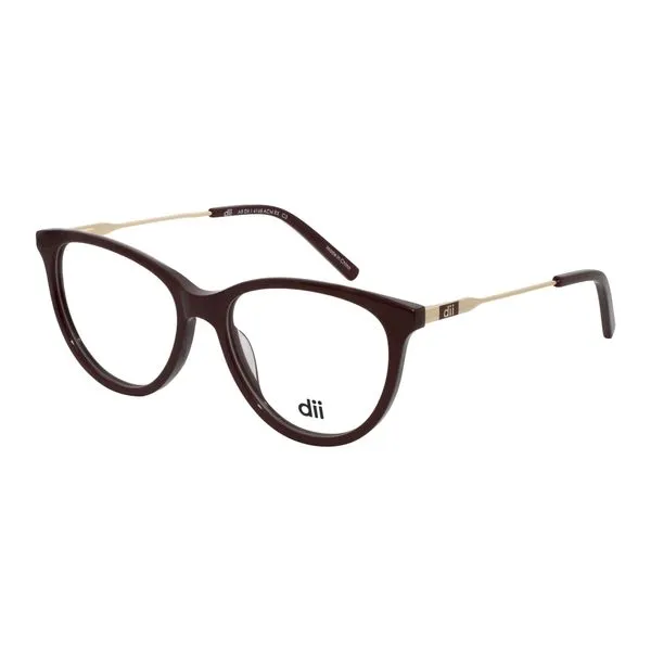 Armação de Óculos de Grau Feminina Dii Collection Gatinho 4168 Cor Cereja