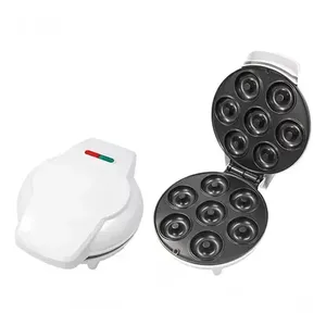 Máquina de Donuts Mini para 7 Rosquinhas Antiaderente 750W 110V King Imports Máquina de Donuts Mini para 7 Rosquinhas 750W 110V Antiaderente King Imports