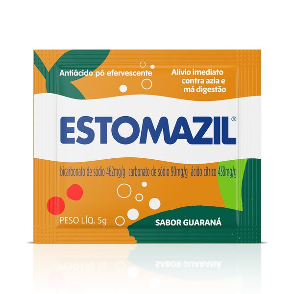 Estomazil 5g Sabor Guaraná Pó Efervescente 1 Envelope