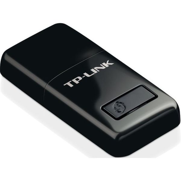 Adaptador Wireless - USB 2.0 - TP-Link N300 - Preto - TL-WN823N