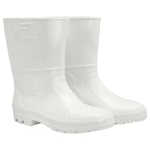 Bota de PVC Cano Curto Branca sem Forro BPCC28 - VULCABRAS 39