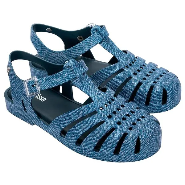 Melissa Possession Print Denim 36133 AZUL/JEANS 37
