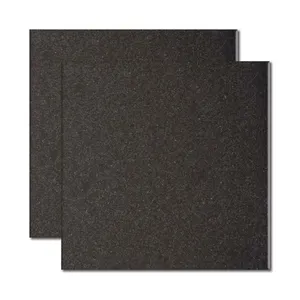 Granito para piso e parede 40x40cm preto 0,64 AM onix Granífera