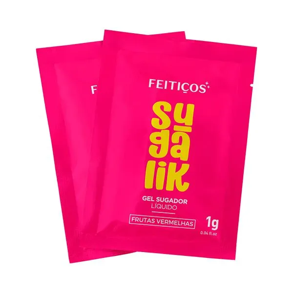 Sachê Sugalik Sugador Líquido Comestível com Extrato de Jambu 1g Feitiços Aromáticos