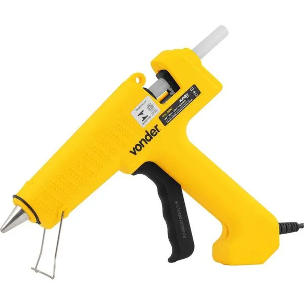 Pistola de Cola Quente em Bastão 12mm PCV0080 18W Bivolt - VONDER