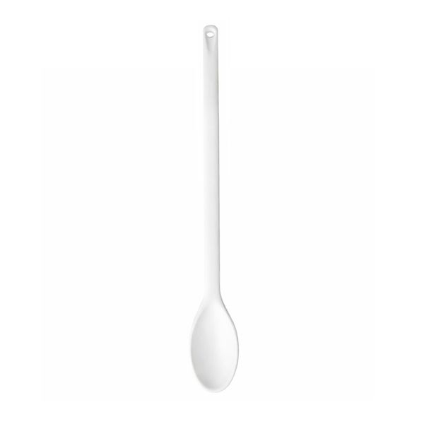 Colher Profissional Cabo Longo Polipropileno Branca 60cm