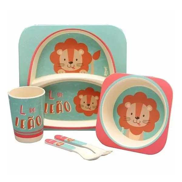 Kit Alimentação Zoop 5 Peças Leão ZP00828 (MP)
