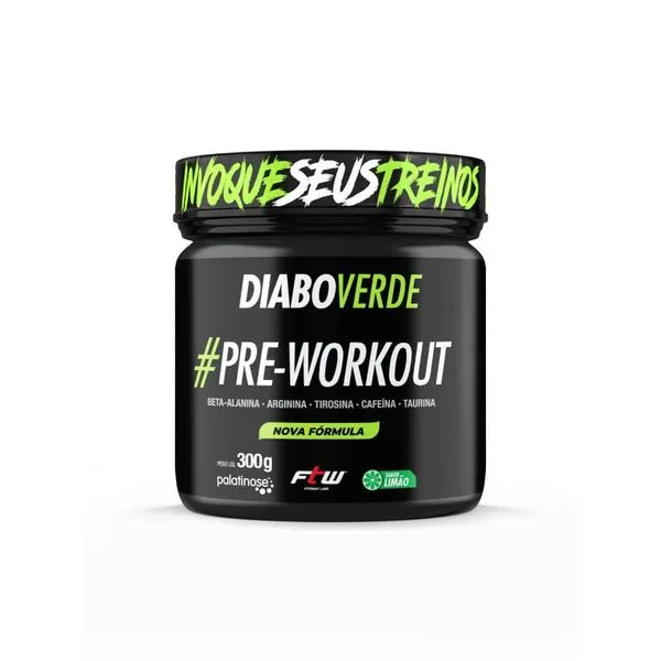 Pre-Workout Limão Diabo Verde 300g