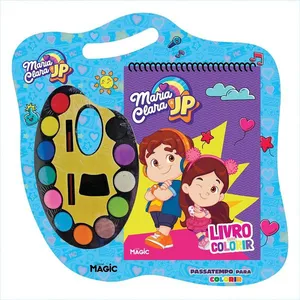 MARIA CLARA E JP - PASSATEMPO PARA COLORIR - MAGIC KIDS