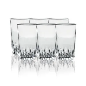 Conjunto de Copos Antonelle Vidro 325ml 12x7,5cm 6 Peças LM2169 - honeyhome