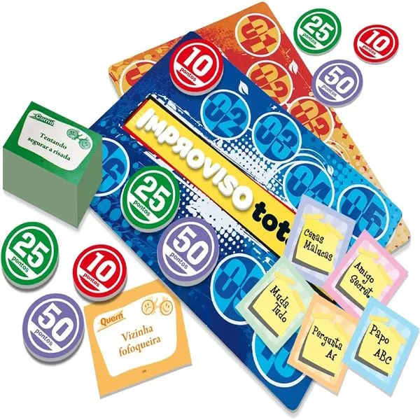 Jogo Improviso Total 1148 - Nig Brinquedos
