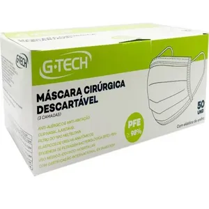 Máscara Cirúrgica Descartável 50 Unidades