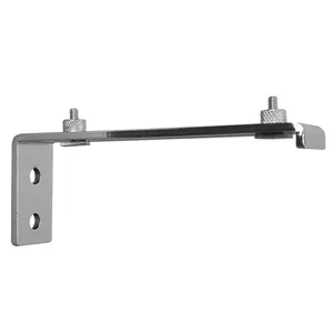Suporte Duplo Couselo Trilho Retangular-Cromado Para Varão 28mm (MP)
