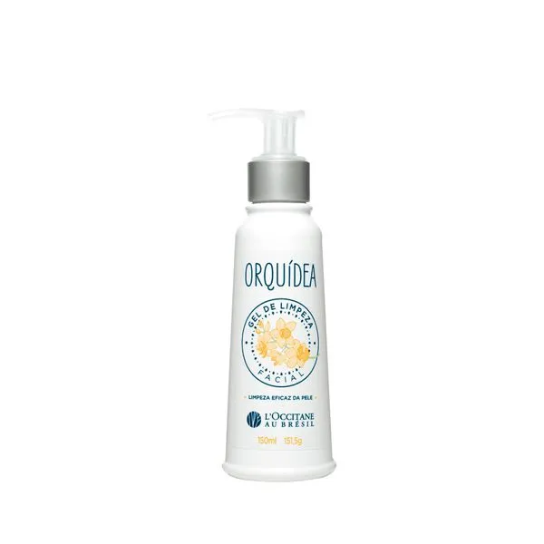 Gel Limpeza Facial L'Occitane Orquídea 150ml
