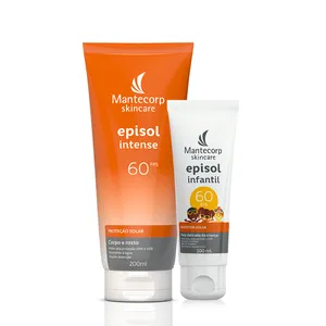 Kit Proteção Solar Família Total Episol Intense FPS 60 Corpo e Rosto 200ml + Episol Infantil FPS 60 100ml
