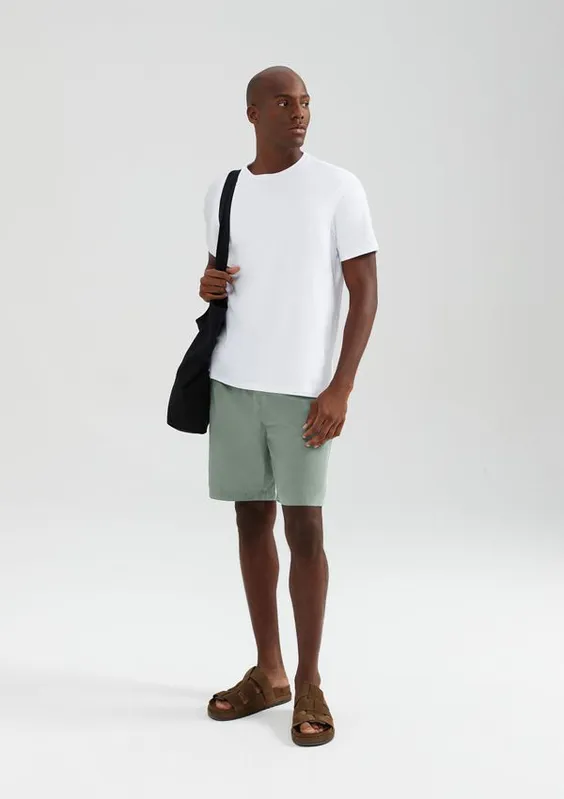 Shorts Praia Masculino - Verde P