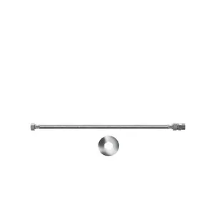 Engate Flexível Hidráulico Inox 60cm 1-2 com Tubo Interno em Borracha EPDM para Vaso Sanitário Pádova Engate Flexível Hidráulico Inox 60cm 1-2 com Tubo Interno em Borracha EPDM Pádova