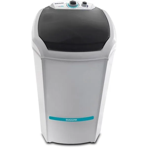 Tanquinho Suggar LE1402BR 14kg Lavamax Eco com 6 Programas Reaproveitamento de Água Branco 220V Tanquinho Lavamax Eco 14 Kg Branca Suggar 220V