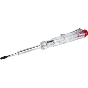 Chave de Teste Elétrica Haste Niquelada 140mm para Medição de 100V a 500V em Corrente Worker Chave de Teste Elétrica Haste Niquelada 140mm para Medição de 100V a 500V Worker