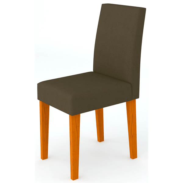 Conjunto com 2 Cadeiras em MDF, Espuma D18 - Giovana Ypê VL01