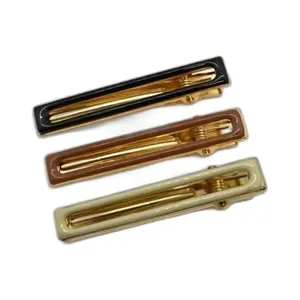 Kit Presilhas de Cabelo The Pro Retangular Nude 3 Unidades Kit The Pro Presilha Nude Retangular