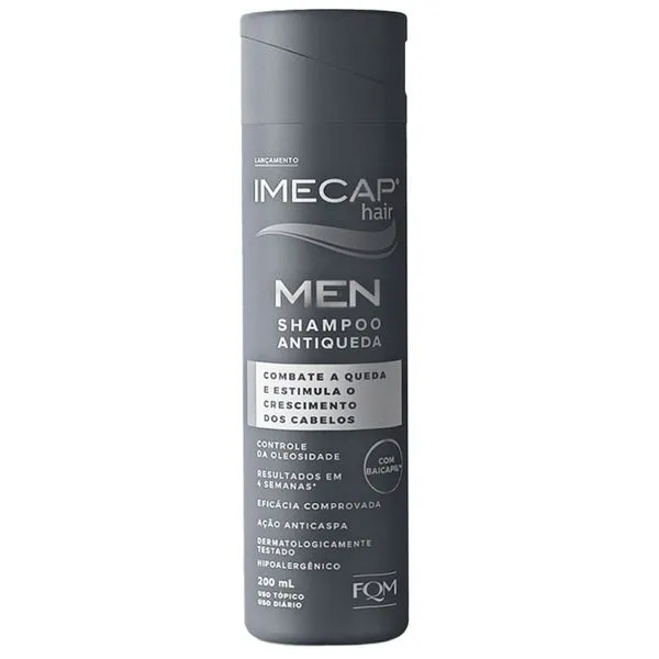 Imecap Hair MEN Shampoo Antiqueda 200mL FQM