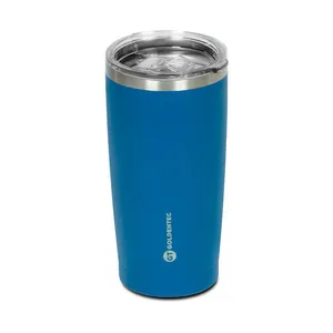 Copo Térmico Goldentec GT Colors Inox 600ml para bebidas quentes ou frias com tampa Azul Marinho