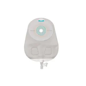 Kit SenSura Mio 1 Peça Plana Uro Cinza Recortável 10-45mm Midi - 30 Unidades