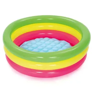 Piscina Inflável Summer Set 70x24CM 41L Vinil com Gomos Redonda Azul Bestway Piscina Inflável Summer Set 70x24CM 41L Vinil Gomos Azul Bestway