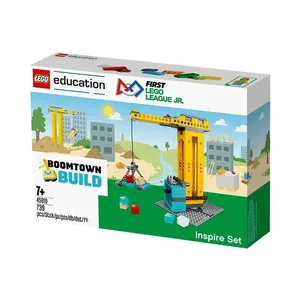Kit Educacional de Blocos de Montar Lego Boomtown Build FIRST LEGO League Explore 45810 739 Peças Kit Educacional Blocos de Montar Lego Boomtown Build 45810 739 Peças