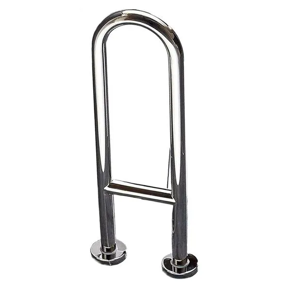 Barra de Apoio em U BSL3917 60cm Segurança Banheiro Inox Aço Inoxidável AB Mídia Barra de Apoio em U BSL3917 60cm Segurança Banheiro Inox AB Mídia