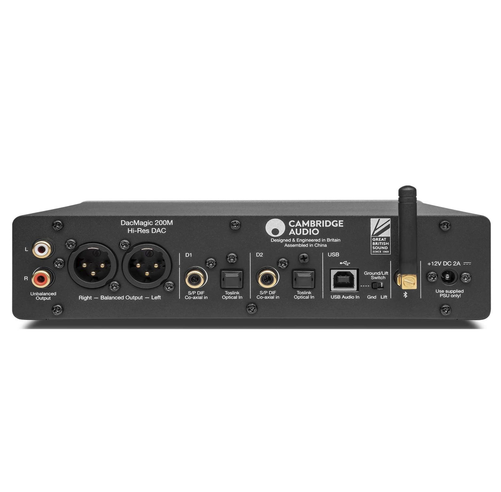 Cambridge Audio DacMagic 200M Conversor de Digital para Áudio e com Bluetooth aptX ( Cinza Lunar )