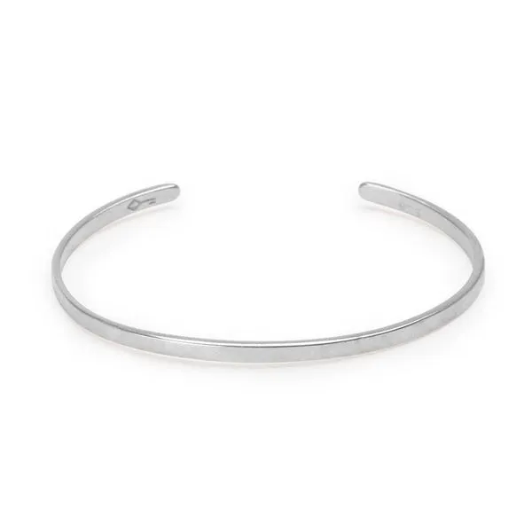 Bracelete Cuff Slim de Prata 925 Prata Único