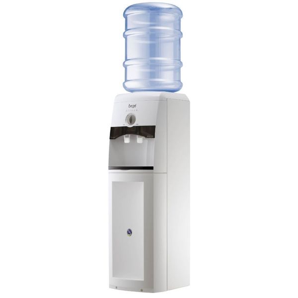 Bebedouro Garrafão Coluna Stille Master Branco Fume Begel 220V