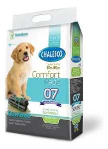 Tapete Higiênico para Cães Confort Bamboo Chalesco 7Un