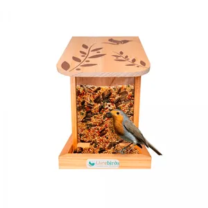 Comedouro Automático Collors Livre Birds Natural Único