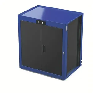 Módulo Smart System Bancada 2 Portas Tramontina Pro Azul Orgnizador Ferramentas Gavetas Armários Tramontina