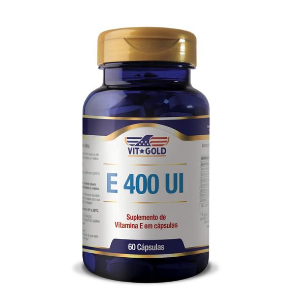 Vit-Gold Vitamina E 400Ui 60 Comprimidos