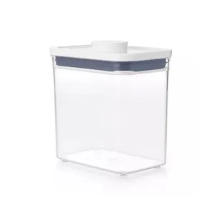 Pote hermético retangular Oxo Pop 15,7x10,6x17,6cm 1,6 litro