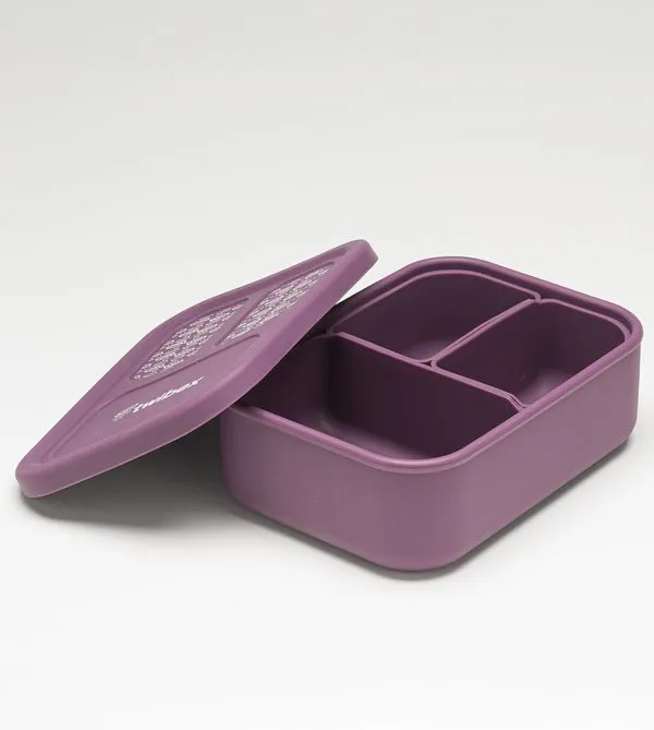 Lancheira Bento Box Silicone Lilás Twibex Lilás