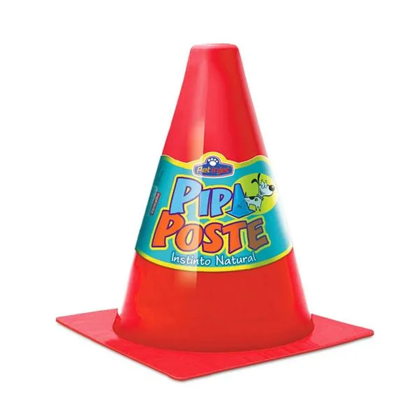 Postinho Educador Pet Pipi Poste Vermelho