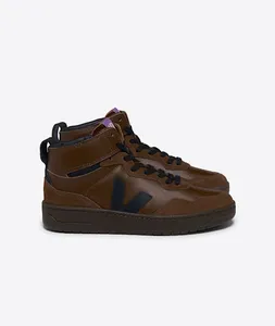 V-95 Leather Walnut Black