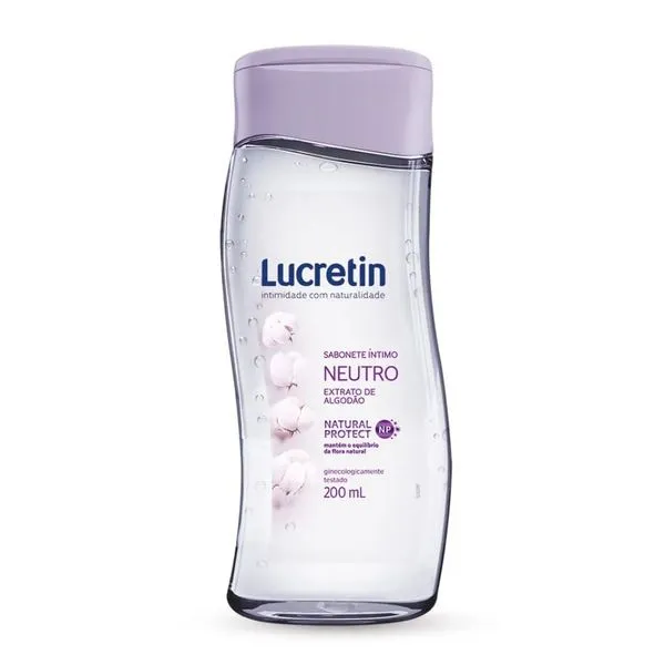 Sabonete Líquido Neutro Lucretin 200ml