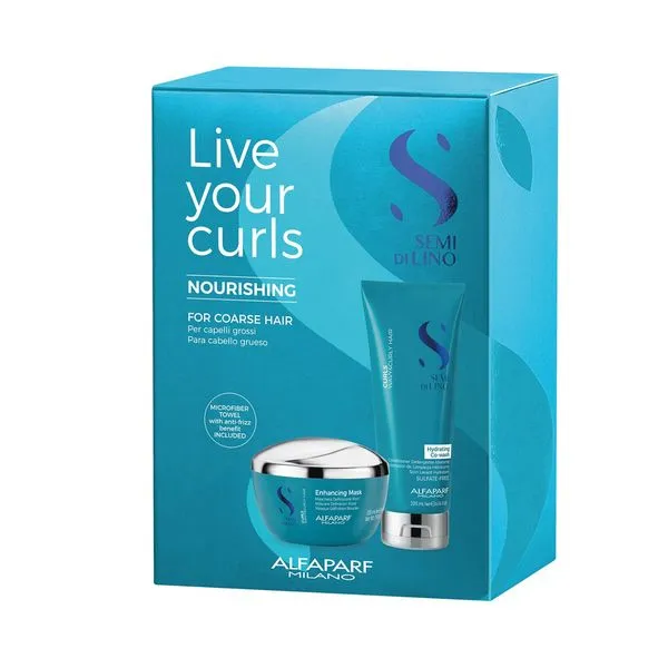 Kit Alfaparf Semi Di Lino Live Yours Curls