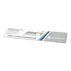 Tira de Lixa de Aço Diamond Strip 4mm Média 6 Und. Microdont