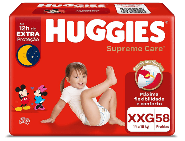 HUGGIES FR.SUPREME CARE HIPER XXG C/58