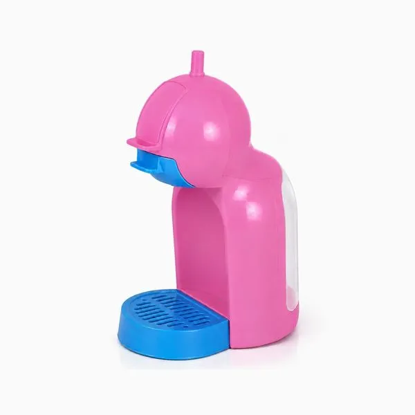 Cafeteira de Brinquedo Infantil Cook House Play Toys Faz de Conta com Cápsula Rosa Draik Cafeteira de Brinquedo Infantil Cook House Play Toys Rosa Draik