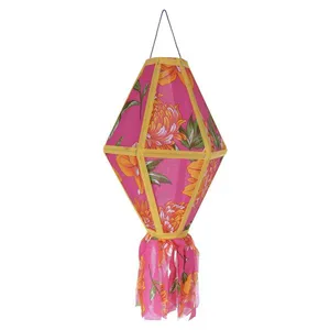 Balão Decorativo Junino Flower Rosa Florarte 35cm