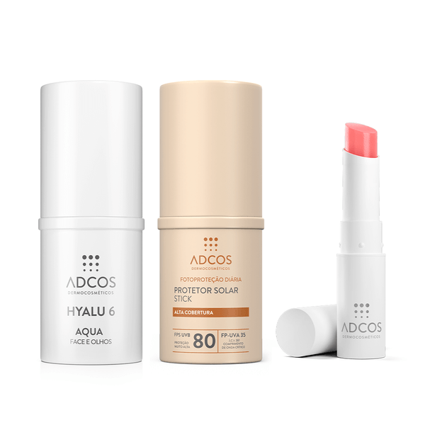 Kit Rotina Prática 3 itens Nude